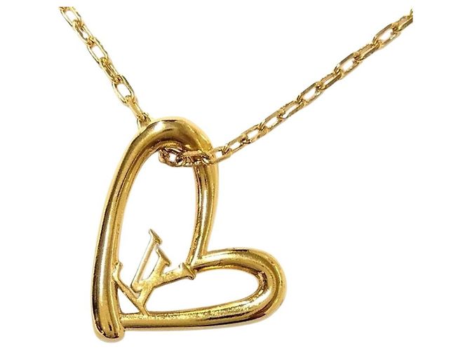 Collana Louis Vuitton Heart Falling in Love D'oro - vista 2