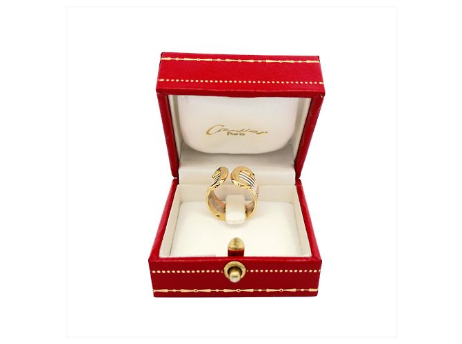 Anello a fascia 2C LM in oro giallo 18K Cartier - vista 10