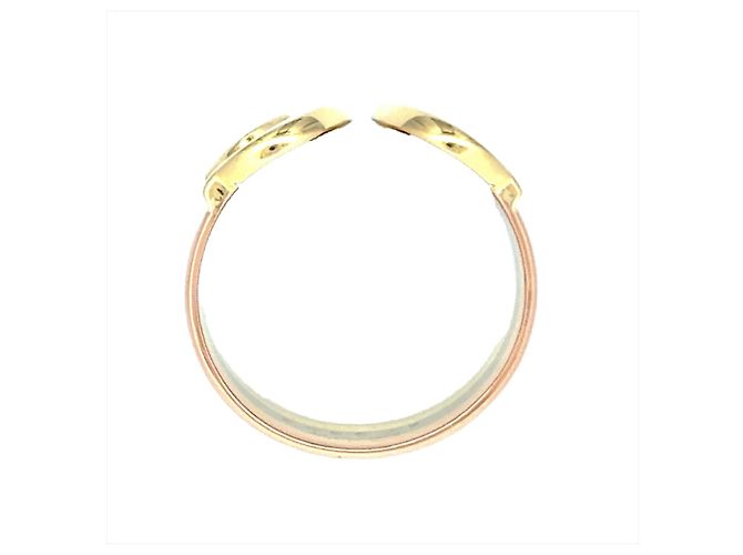 Anello a fascia 2C LM in oro giallo 18K Cartier - vista 6