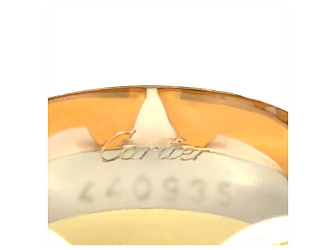 Anello a fascia 2C LM in oro giallo 18K Cartier - vista 7