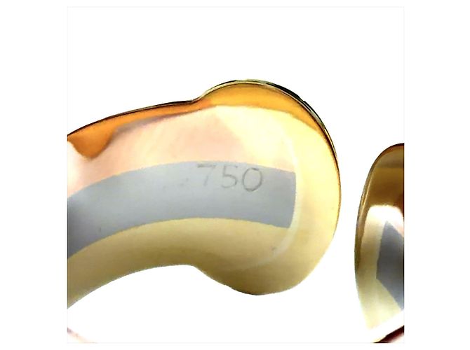 Anello a fascia 2C LM in oro giallo 18K Cartier - vista 8