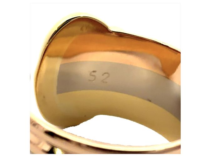 Anello a fascia 2C LM in oro giallo 18K Cartier - vista 9