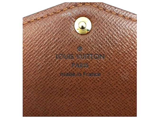 Cartera larga Sarah Monogram Louis Vuitton Negro - vista 14