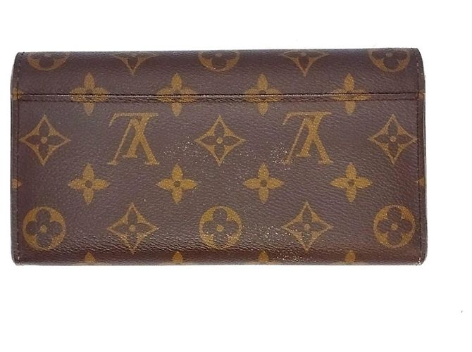 Cartera larga Sarah Monogram Louis Vuitton Negro - vista 2