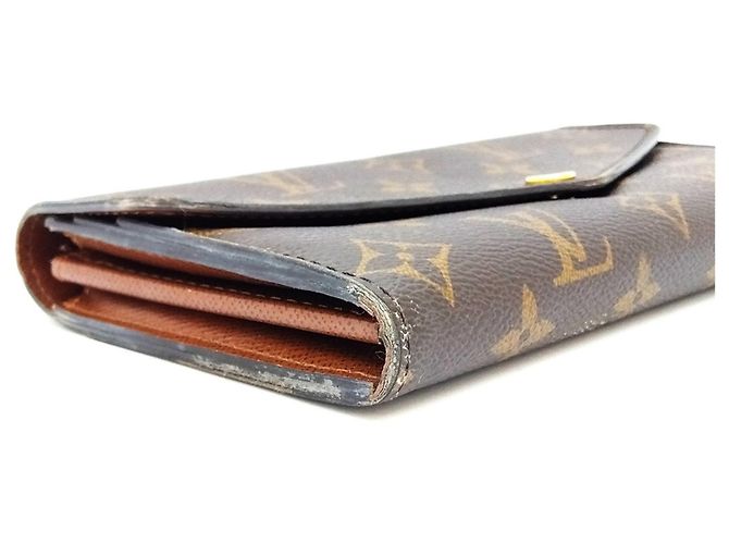 Cartera larga Sarah Monogram Louis Vuitton Negro - vista 6