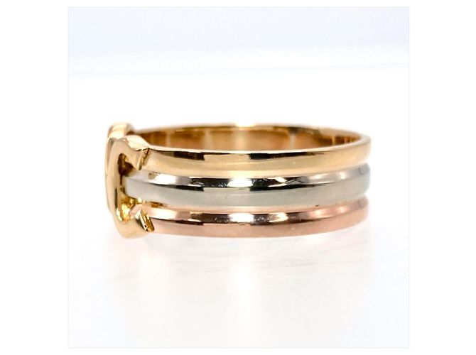Anello Cartier 2C Band in oro 18K - vista 3