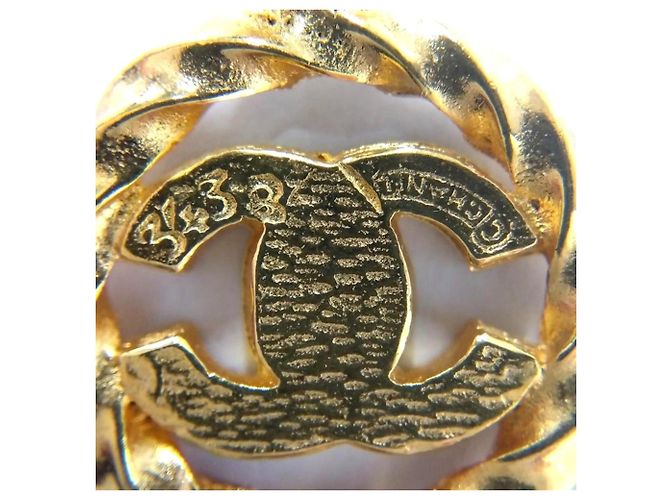 Collana Choker Rotonda Chanel Coco Mark 3438 D'oro - vista 3