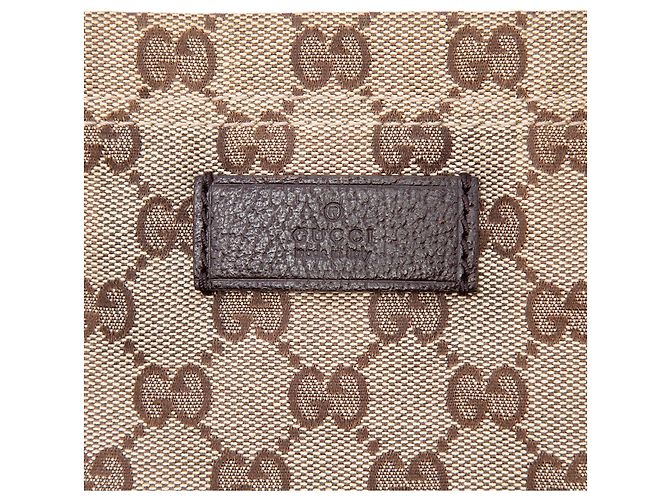 Gucci Beige GG Canvas Web Tote - Ansicht 5