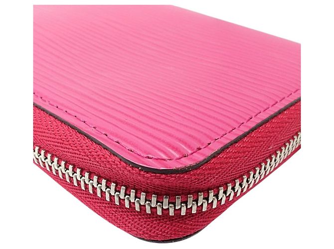 Monedero Louis Vuitton Pink Epi Zippy Rosa - vista 10