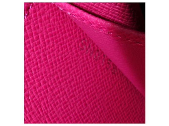 Monedero Louis Vuitton Pink Epi Zippy Rosa - vista 8