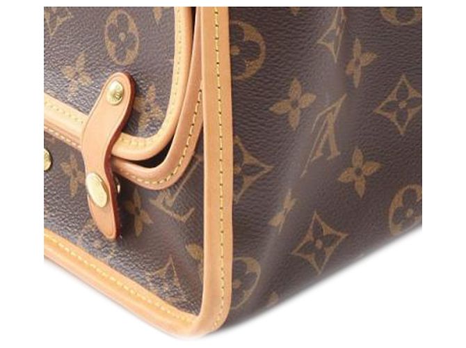 Louis Vuitton Sac Chien Monogram Marrone Pet Carrier 50 - vista 10