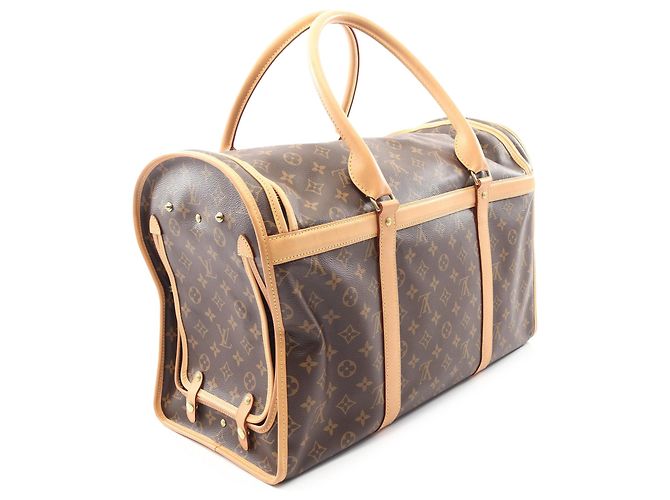 Louis Vuitton Sac Chien Monogram Marrone Pet Carrier 50 - vista 2