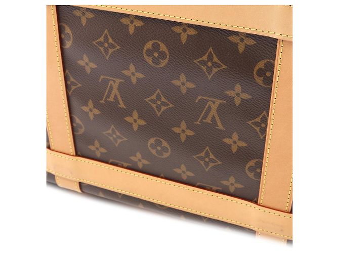 Louis Vuitton Sac Chien Monogram Marrone Pet Carrier 50 - vista 9