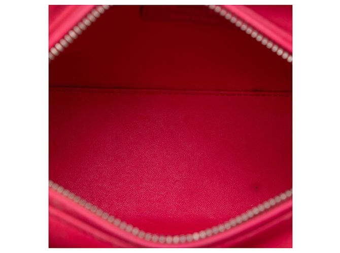 Lady Dior em couro de bezerro Ultra Matte com relevo Cannage rosa, tamanho Medium - vista 4