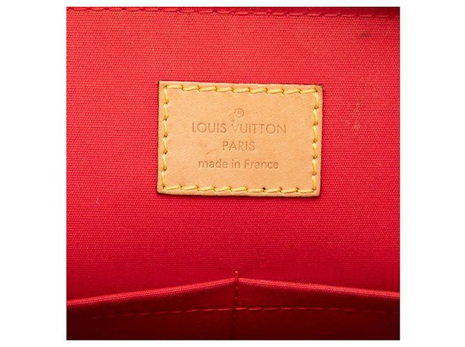 Louis Vuitton Alma PM Monogram Vernis rosso - vista 5
