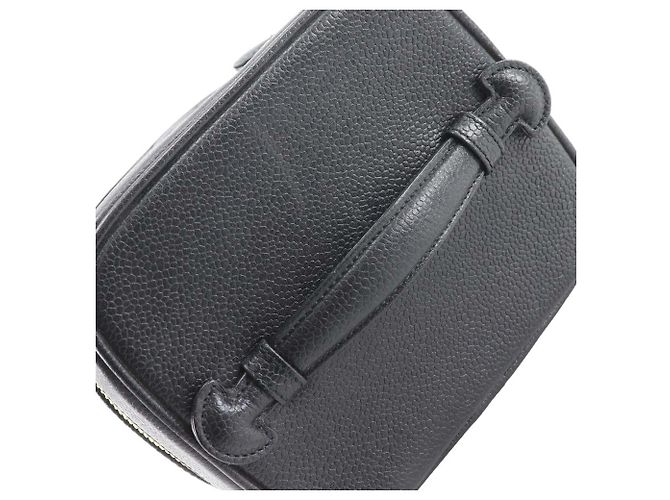 Vanity Beauty Case Chanel Black CC Caviar Nero - vista 10
