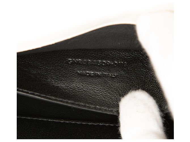 Borsa a tracolla Babylone in piccola pelle bianca Saint Laurent Bianco Crudo - vista 6