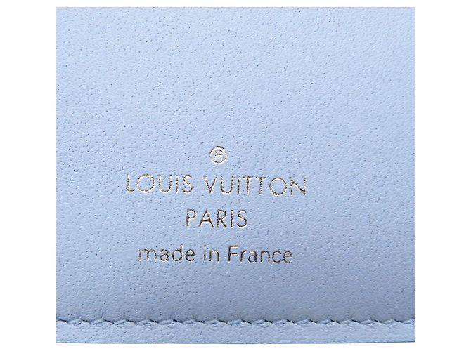 Cartera compacta Capucines en taurillon morado Louis Vuitton Púrpura - vista 6