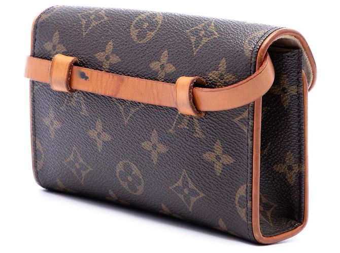 Louis Vuitton Pochette Florentine Monogram marrone - vista 2