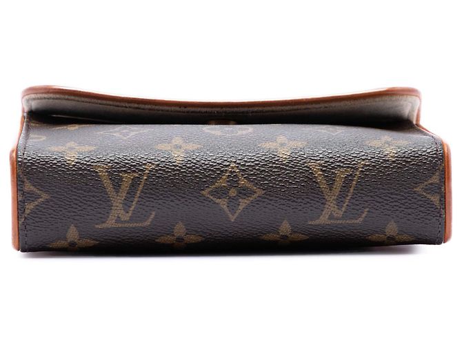 Louis Vuitton Pochette Florentine Monogram marrone - vista 3