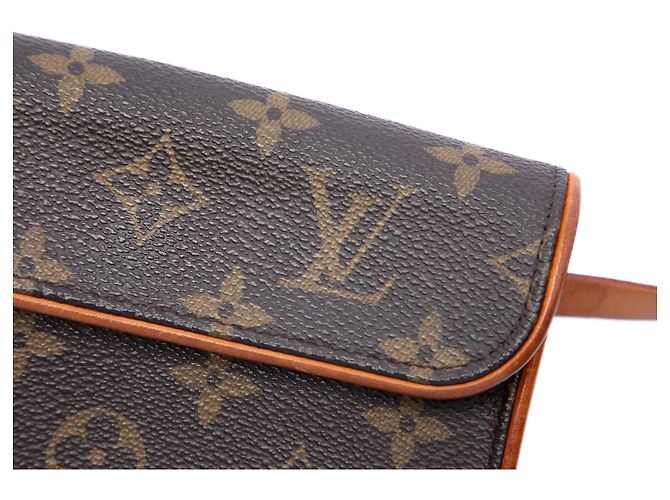 Louis Vuitton Pochette Florentine Monogram marrone - vista 5