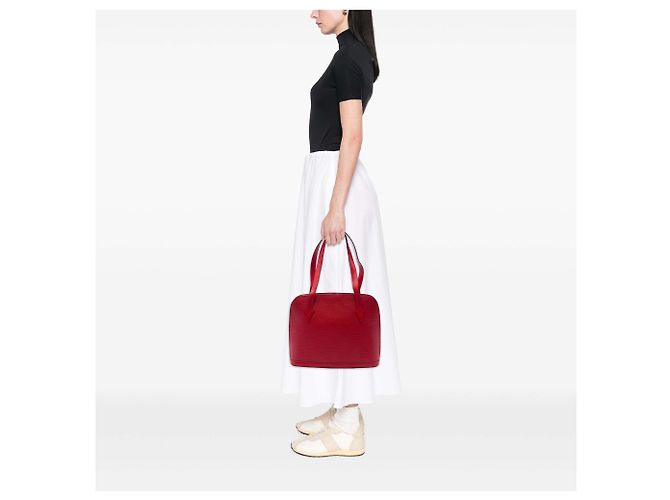 Louis Vuitton Rosso Epi Lussac - vista 6