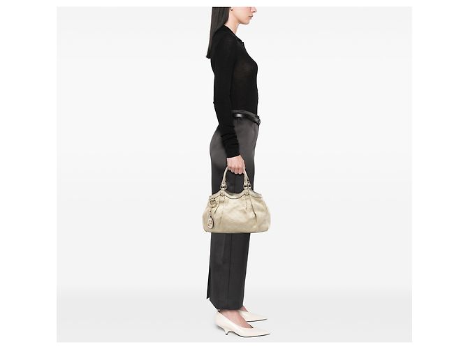 Gucci Brown Medium Guccissima Sukey Tote Braun Beige - Ansicht 6