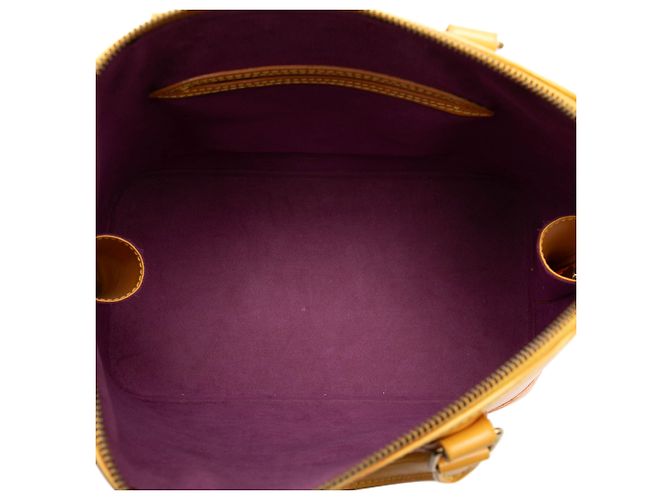 Louis Vuitton Alma PM in Epi giallo - vista 4