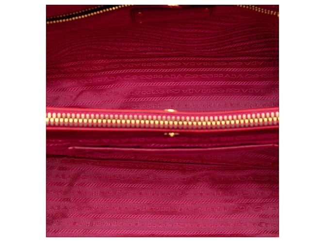 Borsa Prada Pink Vitello Shine Rosa - vista 4
