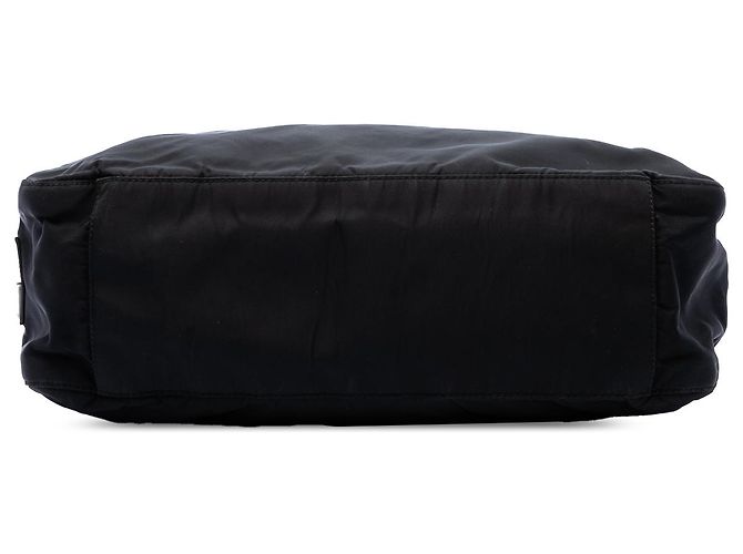 Borsa Prada Black Tessuto con manico in acrilico Nero - vista 3