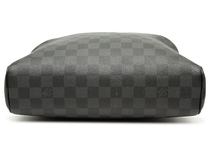 Louis Vuitton Black Damier Graphite Dayton Reporter MM Nero - vista 3