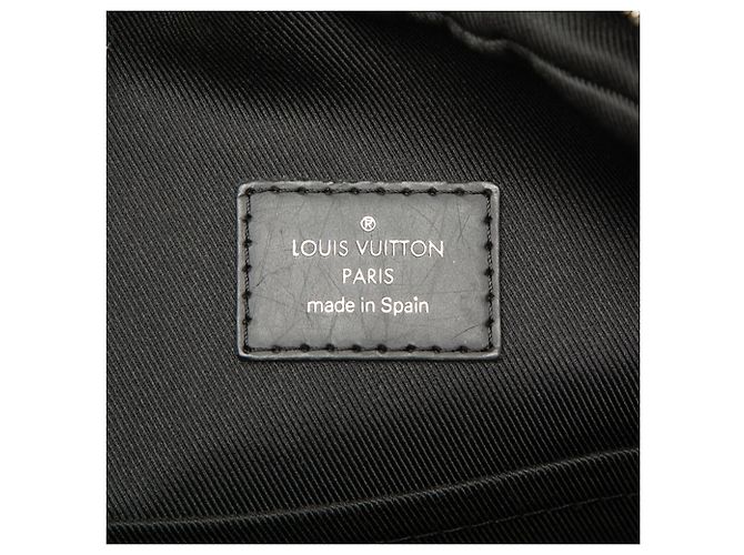 Louis Vuitton Black Damier Graphite Dayton Reporter MM Nero - vista 5