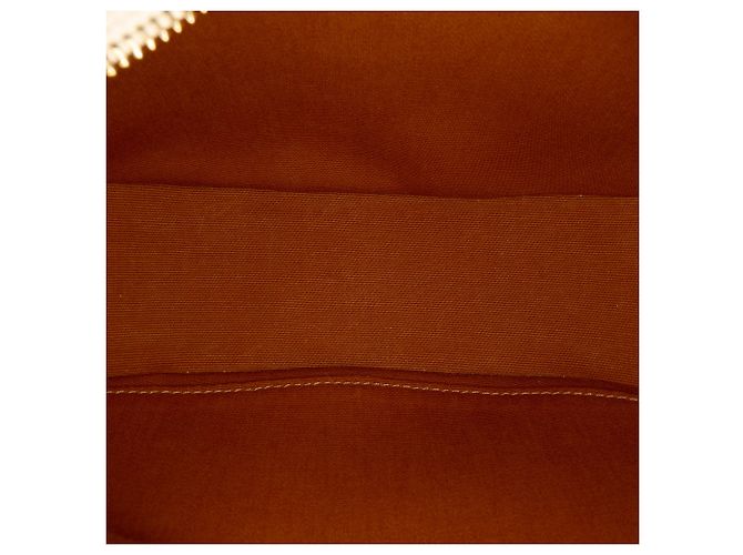 Céline Borsa a tracolla Ava in tela rivestita Triomphe marrone Celine Beige - vista 4