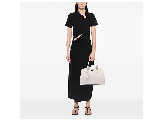 Louis Vuitton White Epi Pont Neuf GM Weiß - Ansicht 6