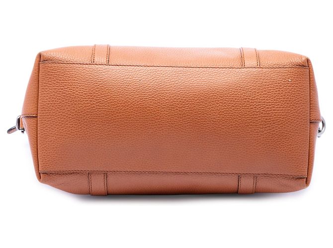 Borsa satchel Gucci Brown Medium Calfskin GG Charm Dome Marrone - vista 3