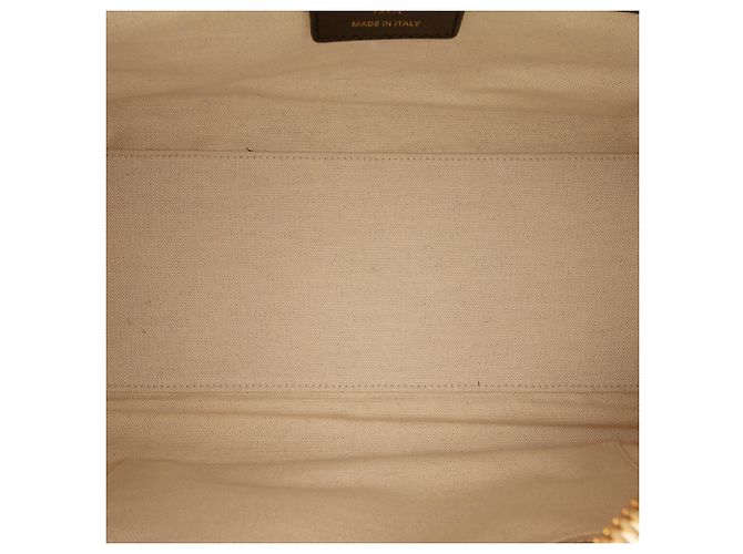 Cannage Dior Vibe Bowling Bag aus schwarzem Leder, Größe Medium - Ansicht 4
