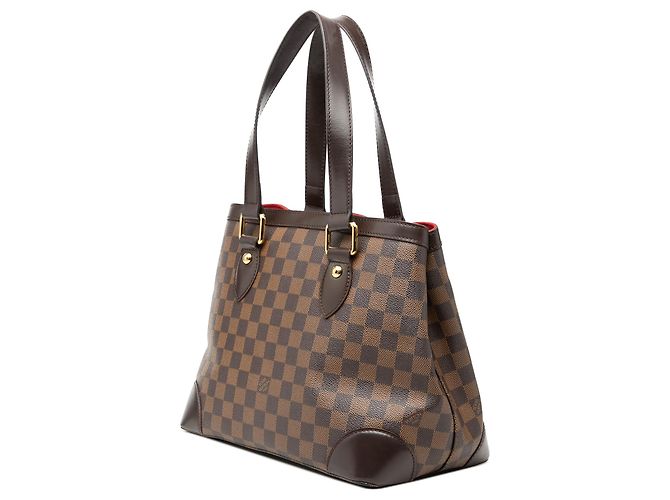 Louis Vuitton Marrone Damier Ebene Hampstead PM - vista 2