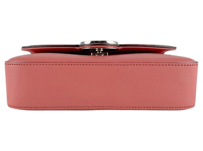 Bolsa de ombro em couro rosa Gucci - vista 4