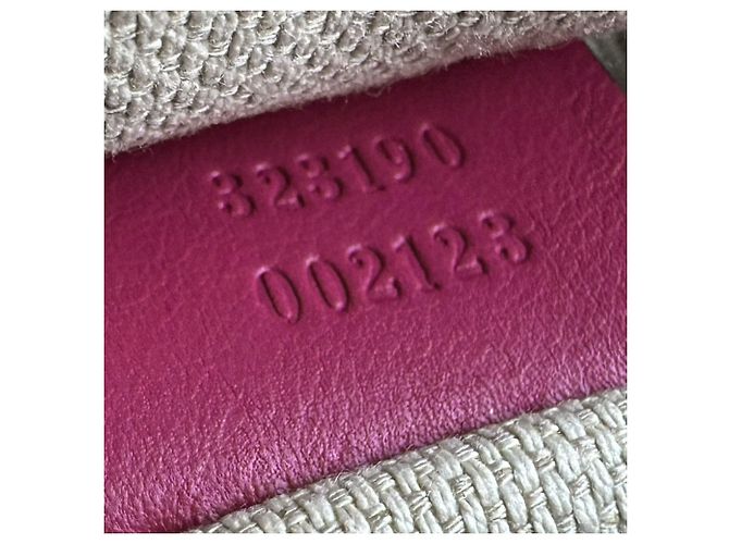 Borsa a tracolla Gucci SOHO Rosa - vista 14