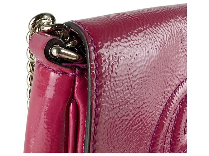 Borsa a tracolla Gucci SOHO Rosa - vista 6