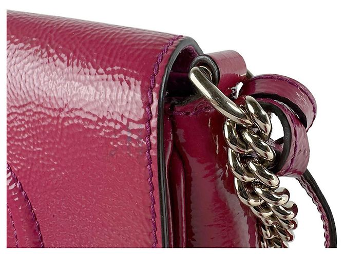Borsa a tracolla Gucci SOHO Rosa - vista 7