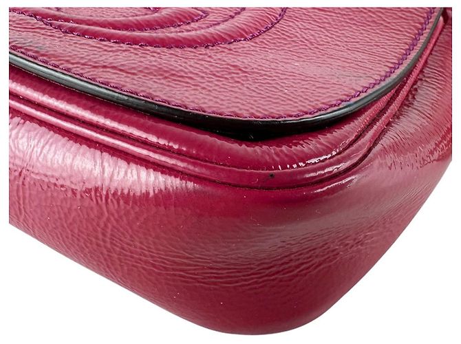 Borsa a tracolla Gucci SOHO Rosa - vista 9