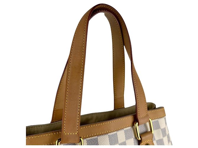 Borsa Louis Vuitton Damier Azur Hampstead PM Crudo - vista 10