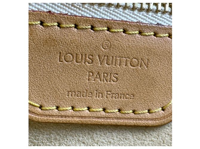 Borsa Louis Vuitton Damier Azur Hampstead PM Crudo - vista 12