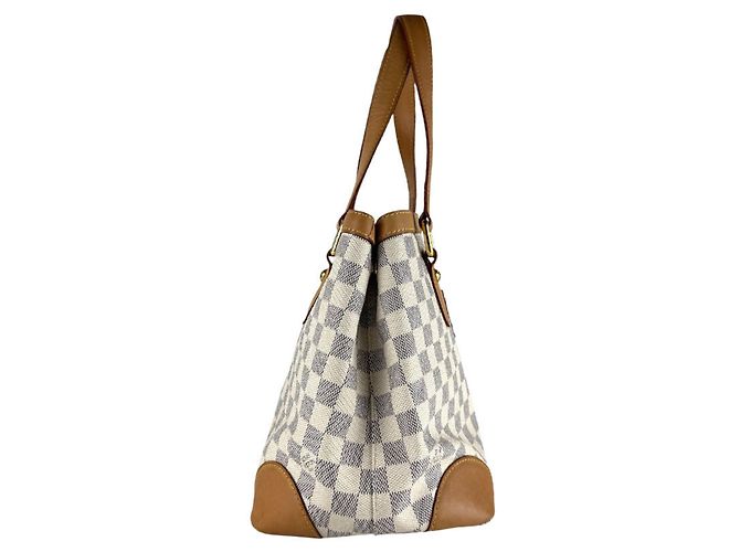 Borsa Louis Vuitton Damier Azur Hampstead PM Crudo - vista 2