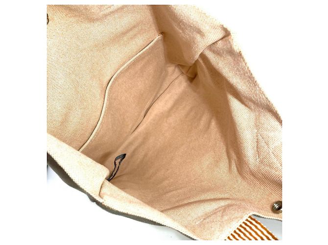 Hermès Hermes Fourre-Tout Cabas Tote Bag Arancione - vista 5