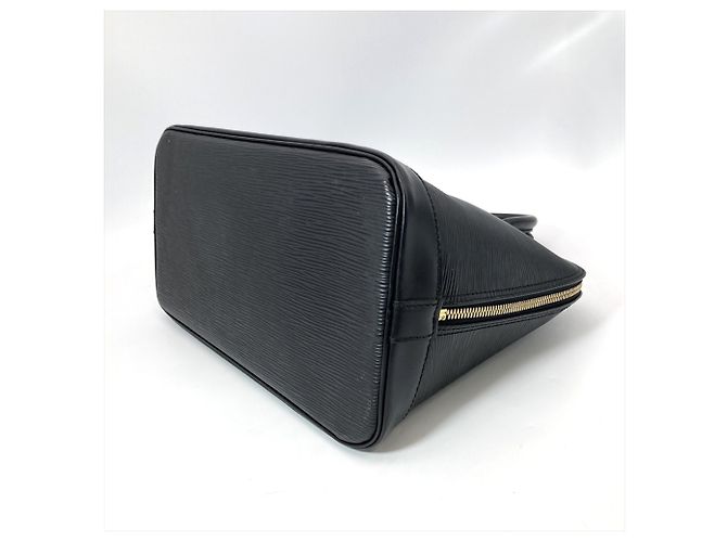 Borsa Alma Louis Vuitton in pelle Epi Nero - vista 3
