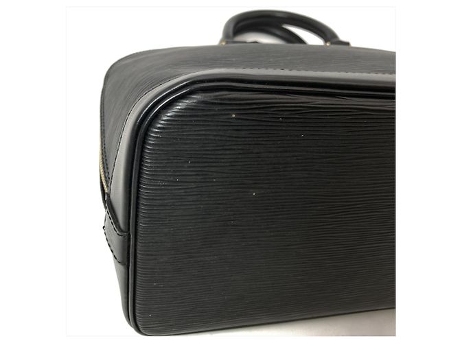 Borsa Alma Louis Vuitton in pelle Epi Nero - vista 6