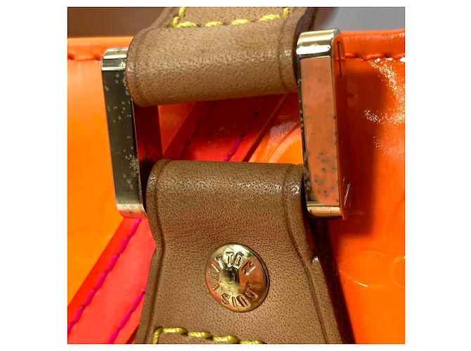 Borsa Tote Louis Vuitton Houston Arancione - vista 6