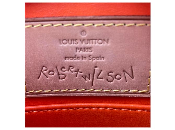 Borsa Tote Louis Vuitton Houston Arancione - vista 7